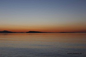 001_Sonnenuntergang am Qualicum Beach auf Vancouver Island   