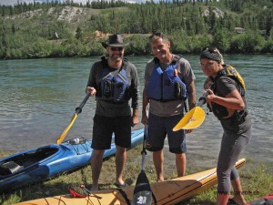 049_Kayakfahrt auf dem Yukon; Wir sind bereit